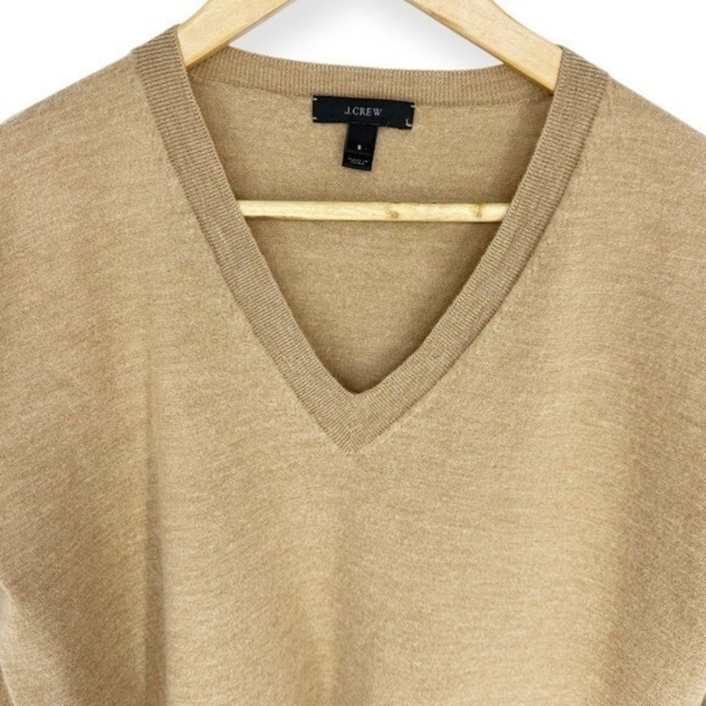 J. CREW Women's Vintage Merino Wool Sweater size S Preppy,‎ 90s Academia J CREW - Picture 2 of 8